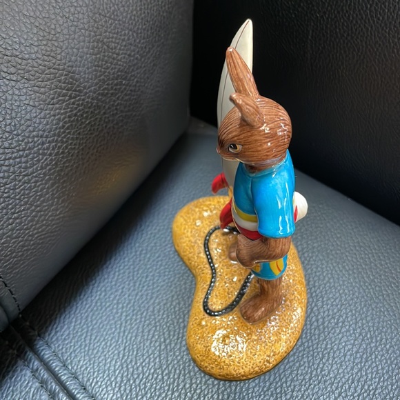 Aussie Surfer Wax On Bunnykins by Royal Doulton - Picture 12 of 12